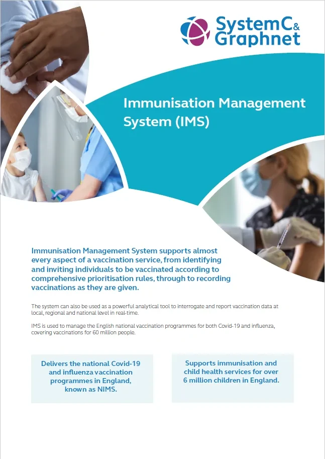 Immunisation Management Service front cover