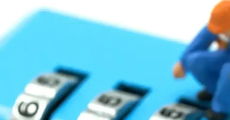 Secure lock pad with toy figure on it