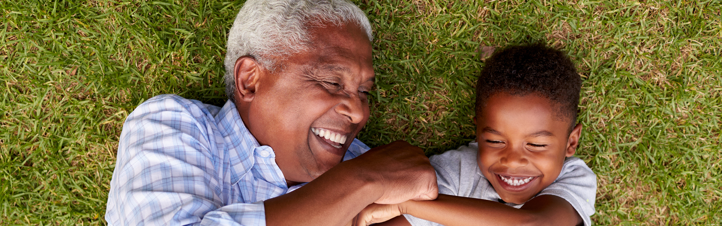 Granddad And Grandson Banner