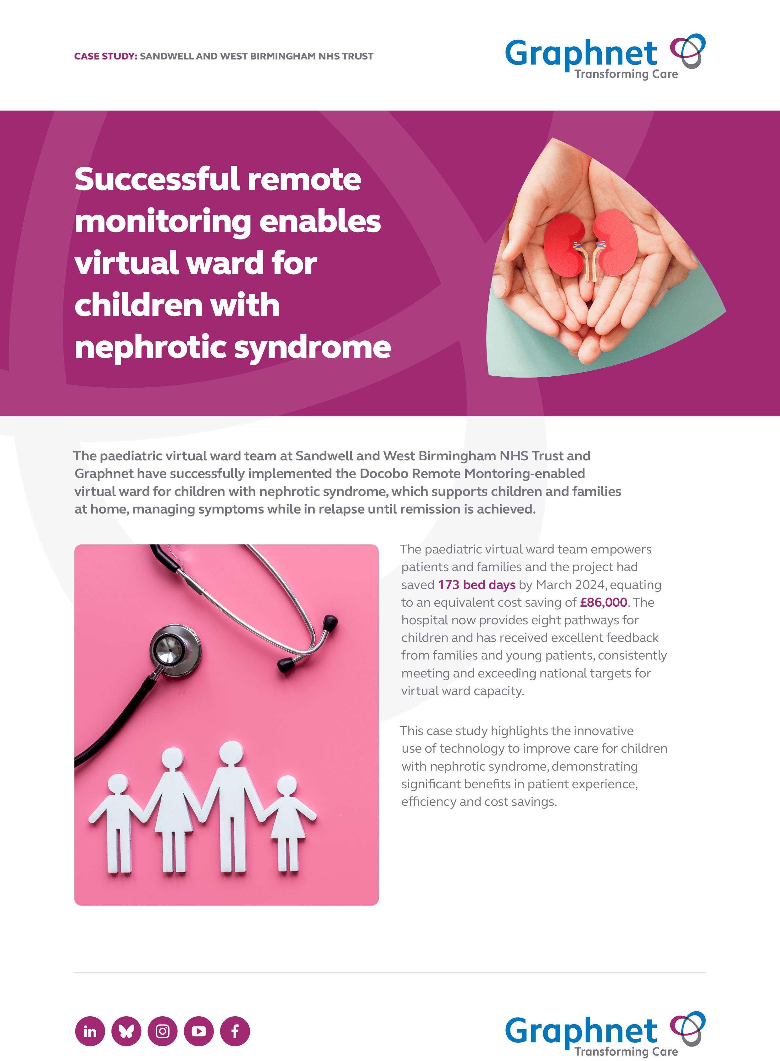 Sandwell And West Birmingham NHS Trust Case Study FRONT COVER