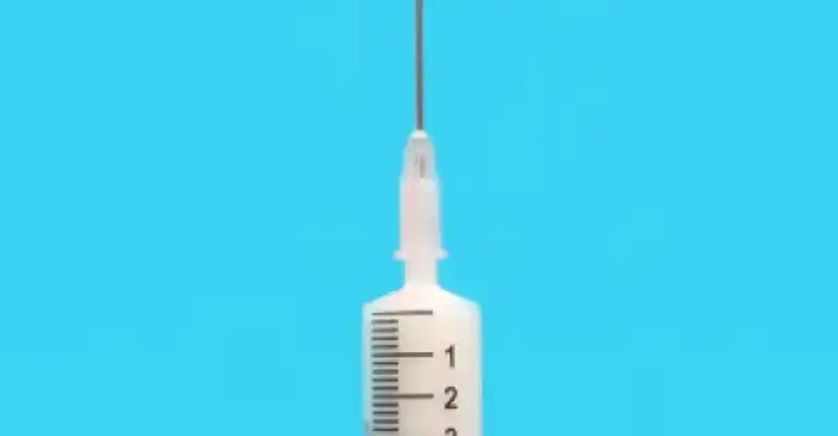 Top of a vaccine vessel