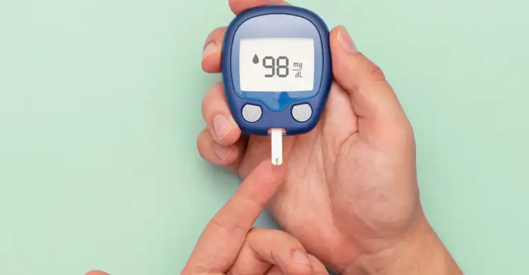 Take Blood Reading Green Background Banner