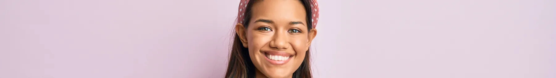 Smiling pregnant woman