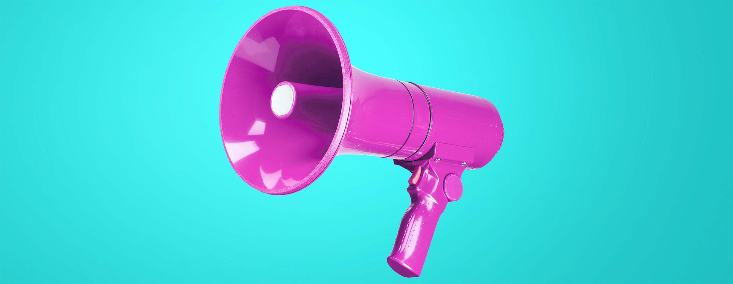 Pink Megaphone Web 3