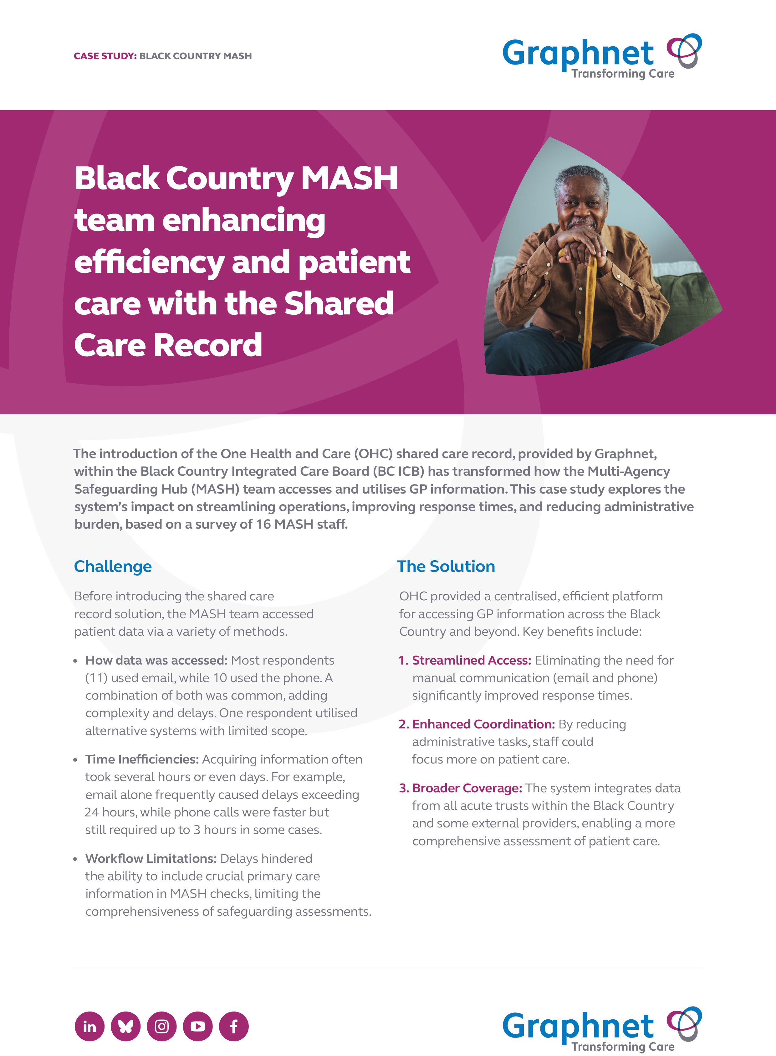 Graphnet Black Country MASH Case Study FRONT COVER
