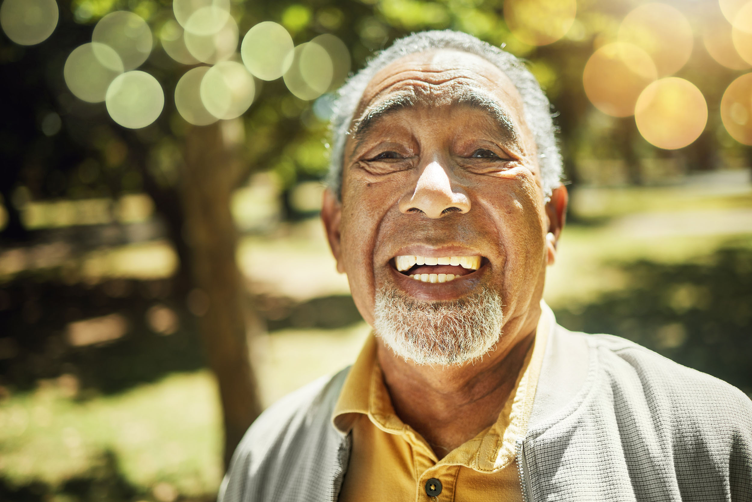Smiling Man Close Up Website