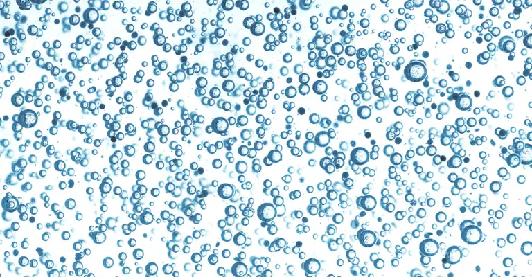 Oxygen Bubbles Banner