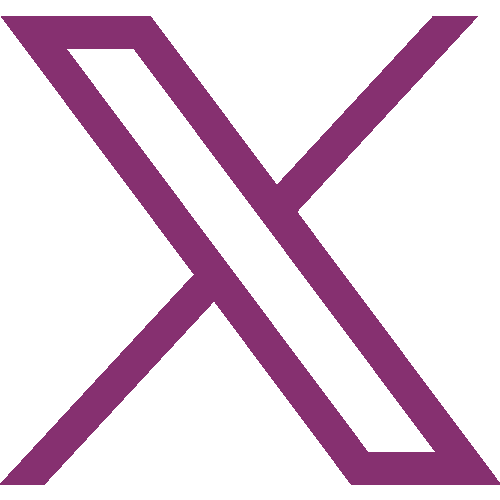 X Purple Icon