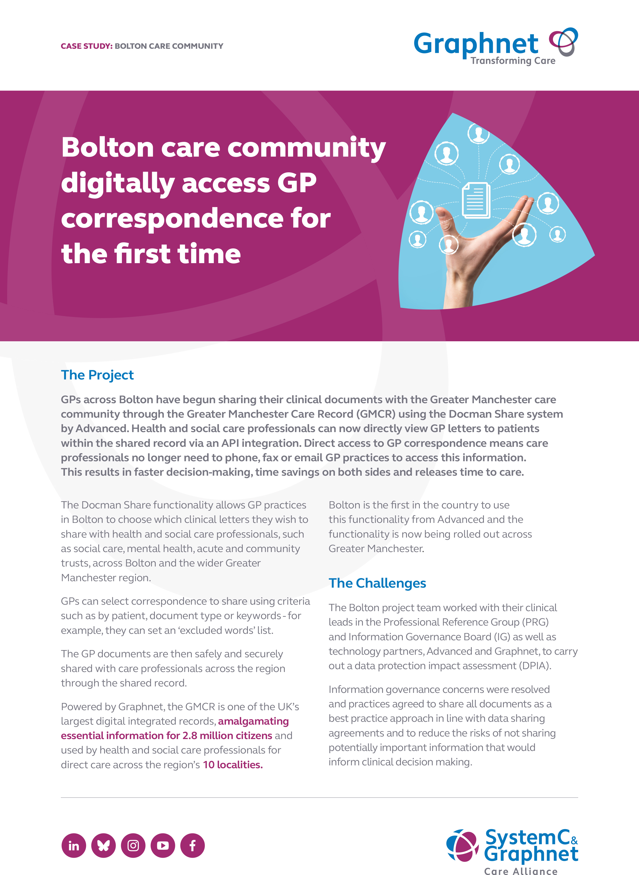Graphnet Bolton Care Community Case Study FRONT COVER