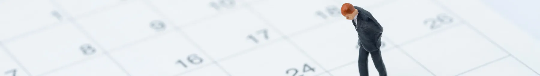 Man on calendar smaller view