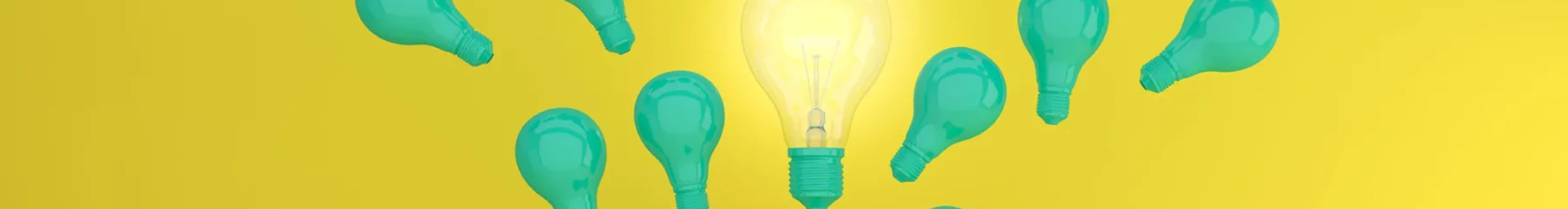 Light bulbs as ideas