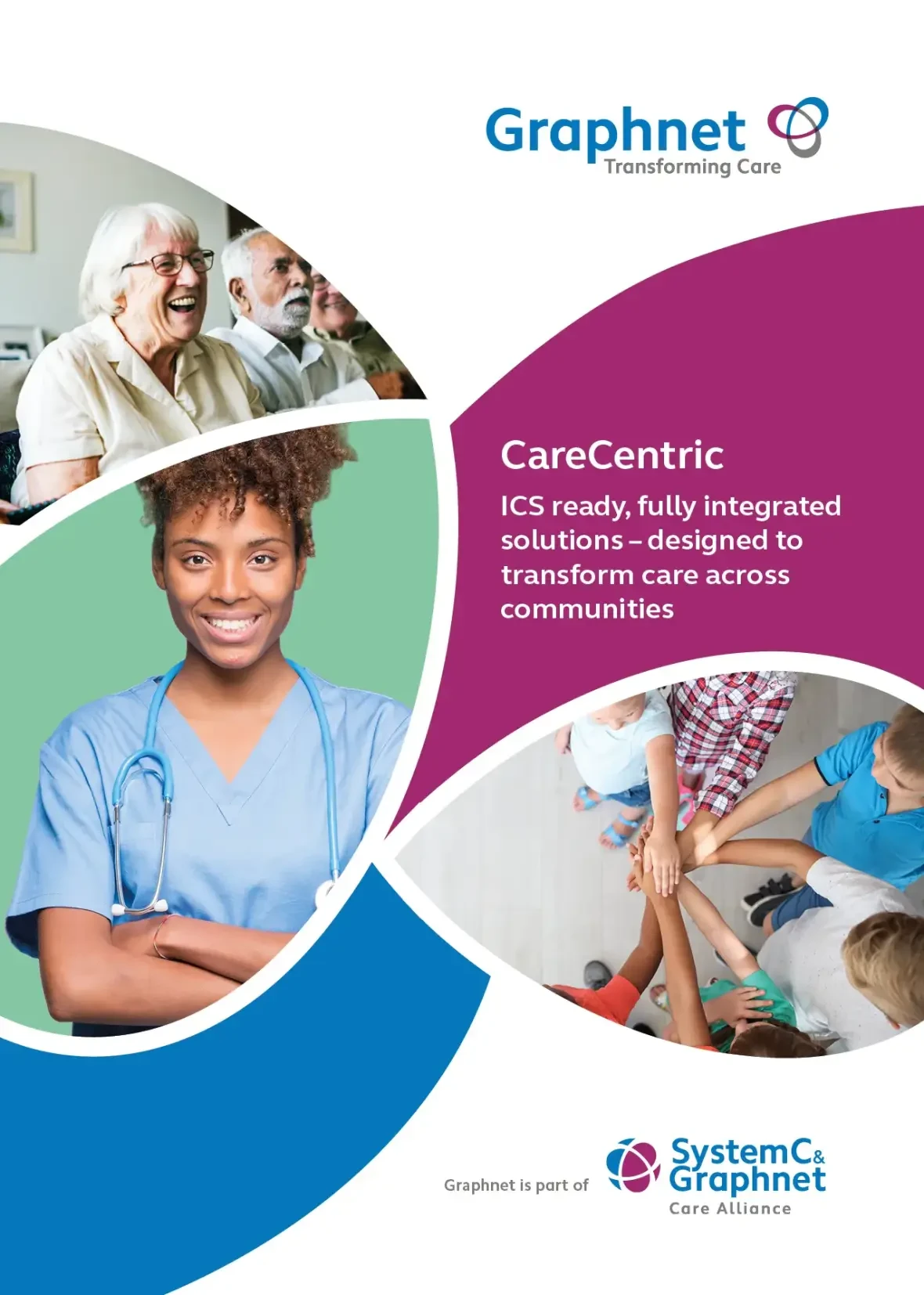 GRAPHNET Care Centric Brochure Artwork Cover