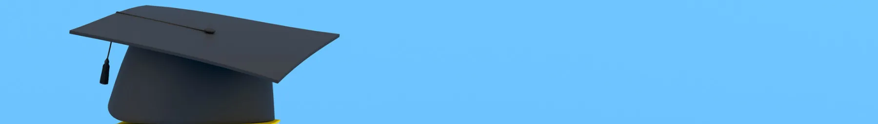 Top of a graduation hat