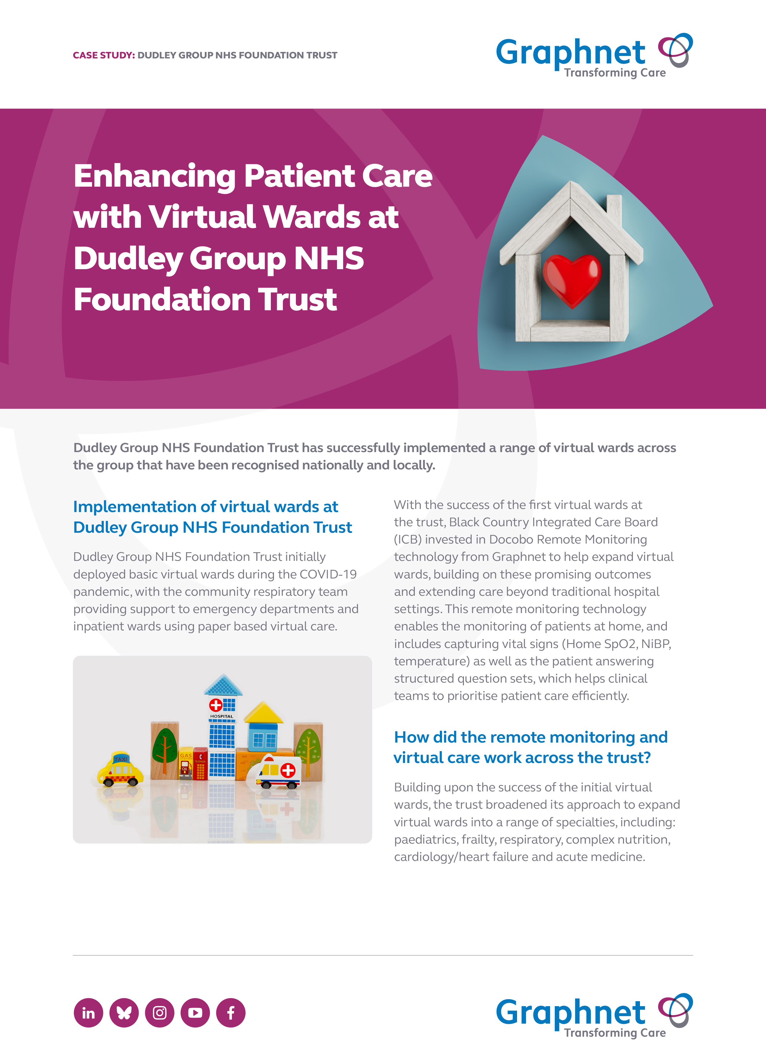 Dudley Group NHS Foundation Trust Case Study FRONT COVER