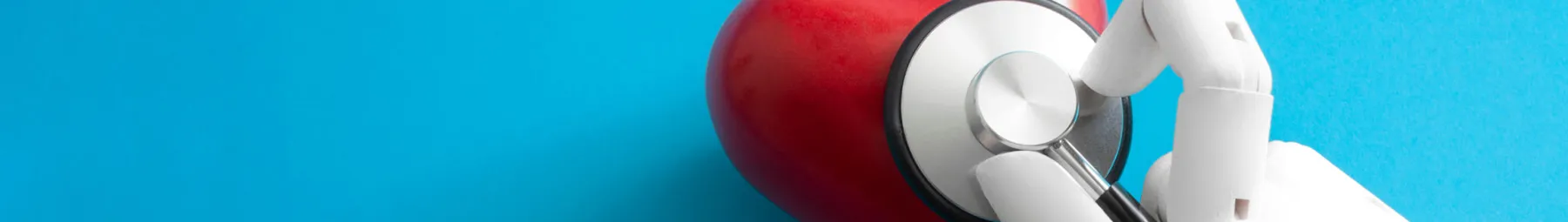 robot with heart and stethoscope resized