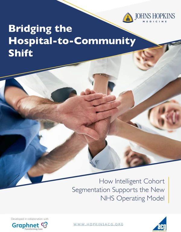 Johns Hopkins Bridging The Hospital To Community Shift Paper Front Cover FINAL