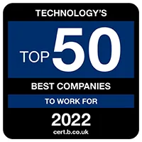 Technology's Top 50 Best Companies to work for 2022